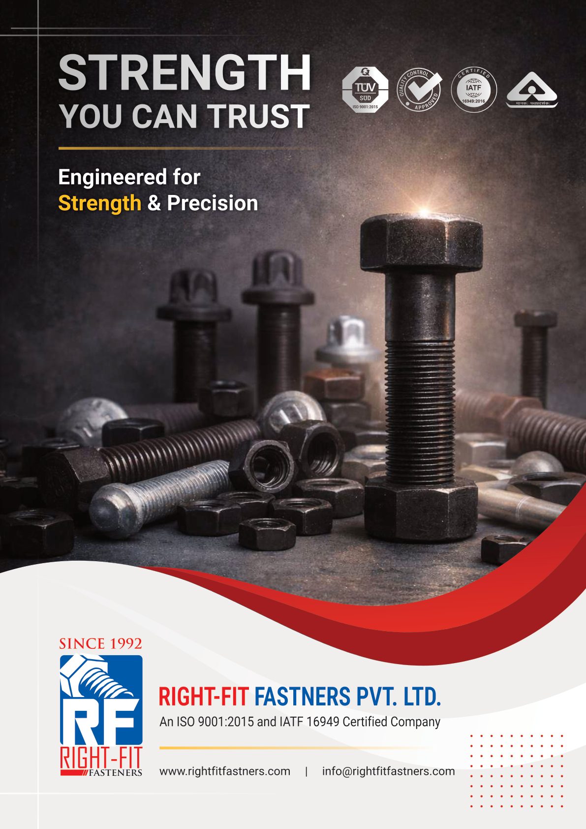 RIGHT FIT E-Catalog 2026 cover